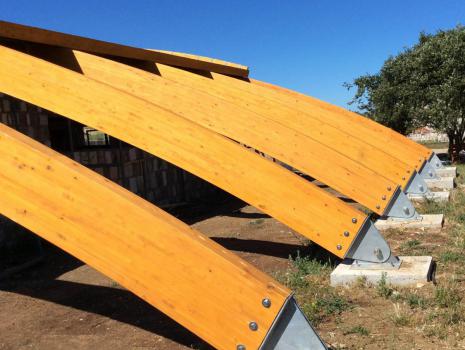 GLULAM STRUCTURES (COVERED POOL)